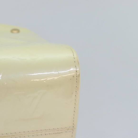 LOUIS VUITTON Monogram Vernis Maple drive Hand Bag Perle M91376 LV Auth 94859 - Picture 15 of 16